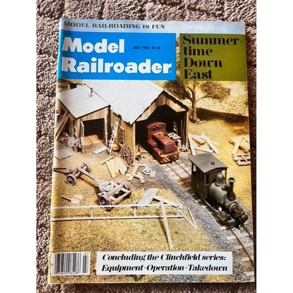 Vintage Model Railroader Magazines Lot of 6 Issues APR JUL AUG SEP OCT DEC 1979 - Picture 4 of 13